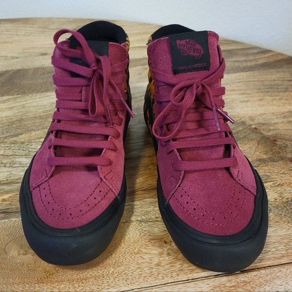 NEW Vans sk8 hi-pro leopard print M5 W6.5 - Picture 3 of 8